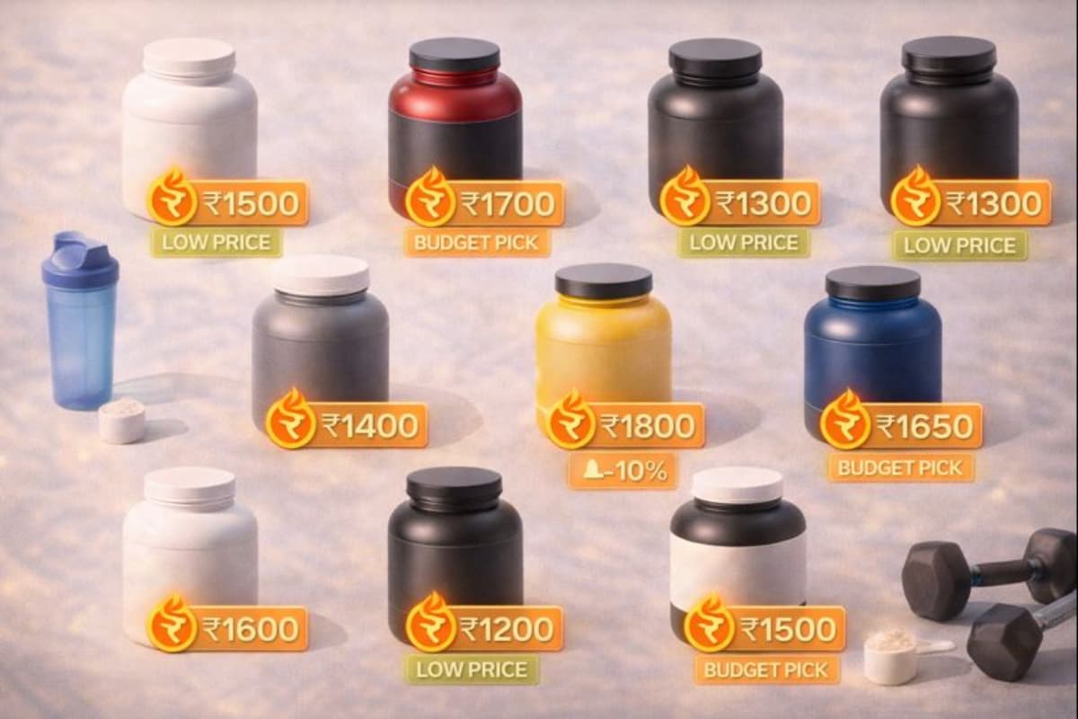 10 Cheapest Whey Protein Powders in India (2026): Budget Picks That Actually Make Sense