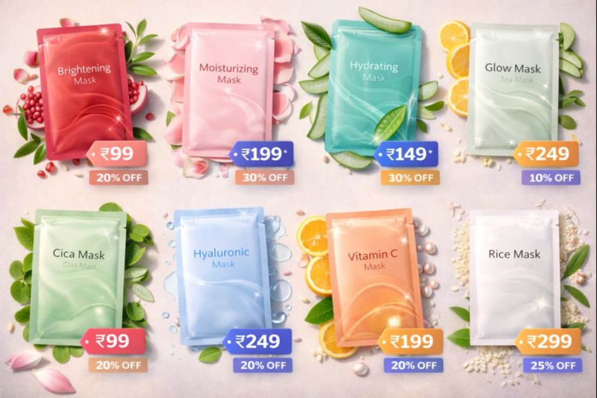 10 Must-Try Sheet Masks for Glowing Skin in India