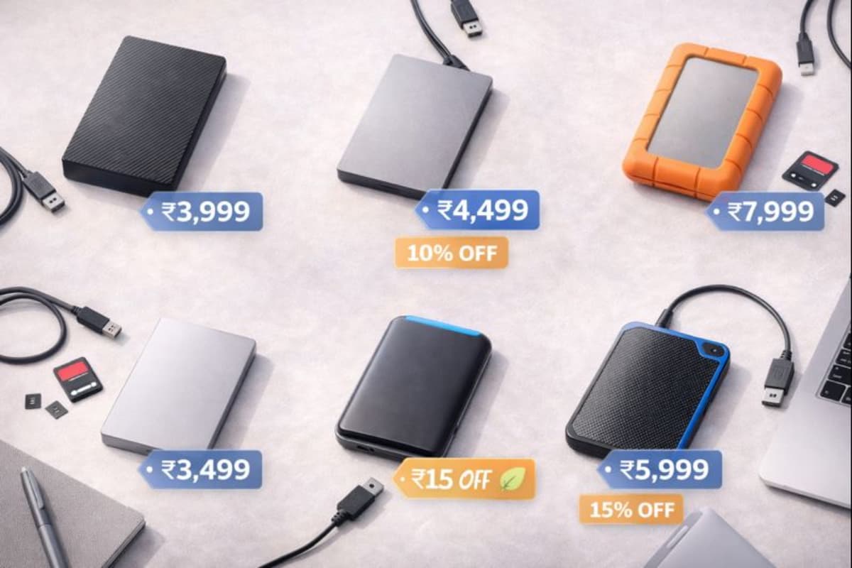 5 Best External Hard Disk Brands in India