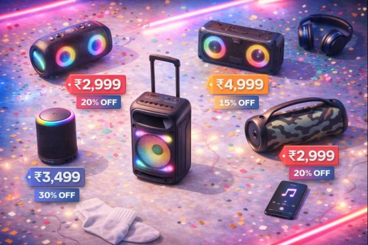 5 Best Party Speakers Under ₹5,000 in India (2026 Picks)