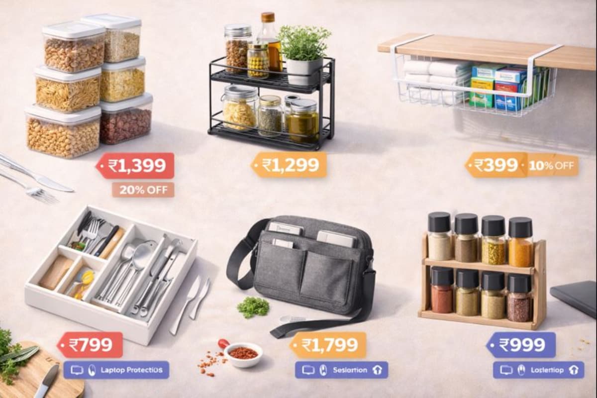 5 Best Space Saving Organisers for the Kitchen in India