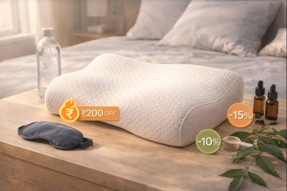 6 Best Orthopaedic Pillows for Neck Pain in India