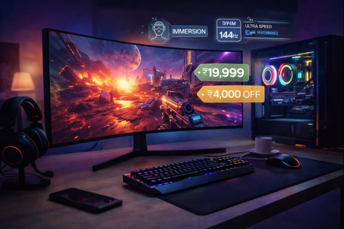 Best Curved Gaming Monitors in India for Immersive Gameplay