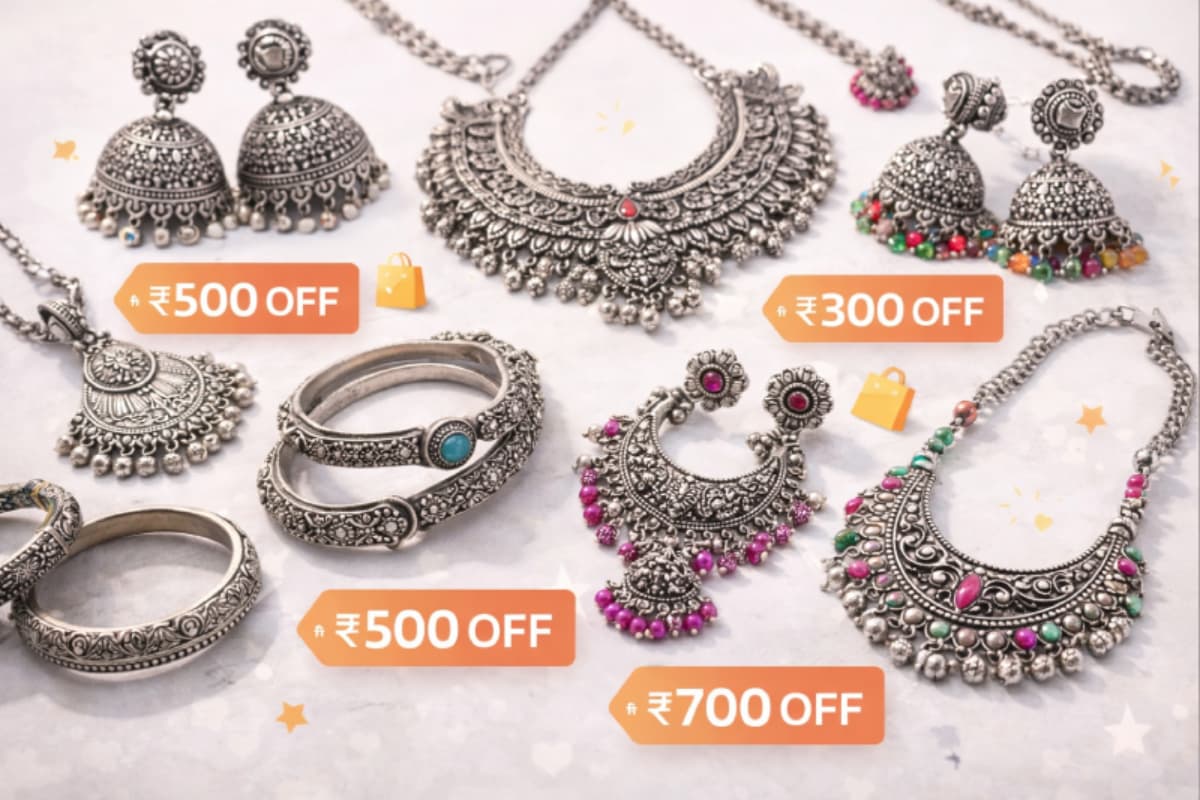 Best Online Stores to Buy Oxidised Jewelry in India